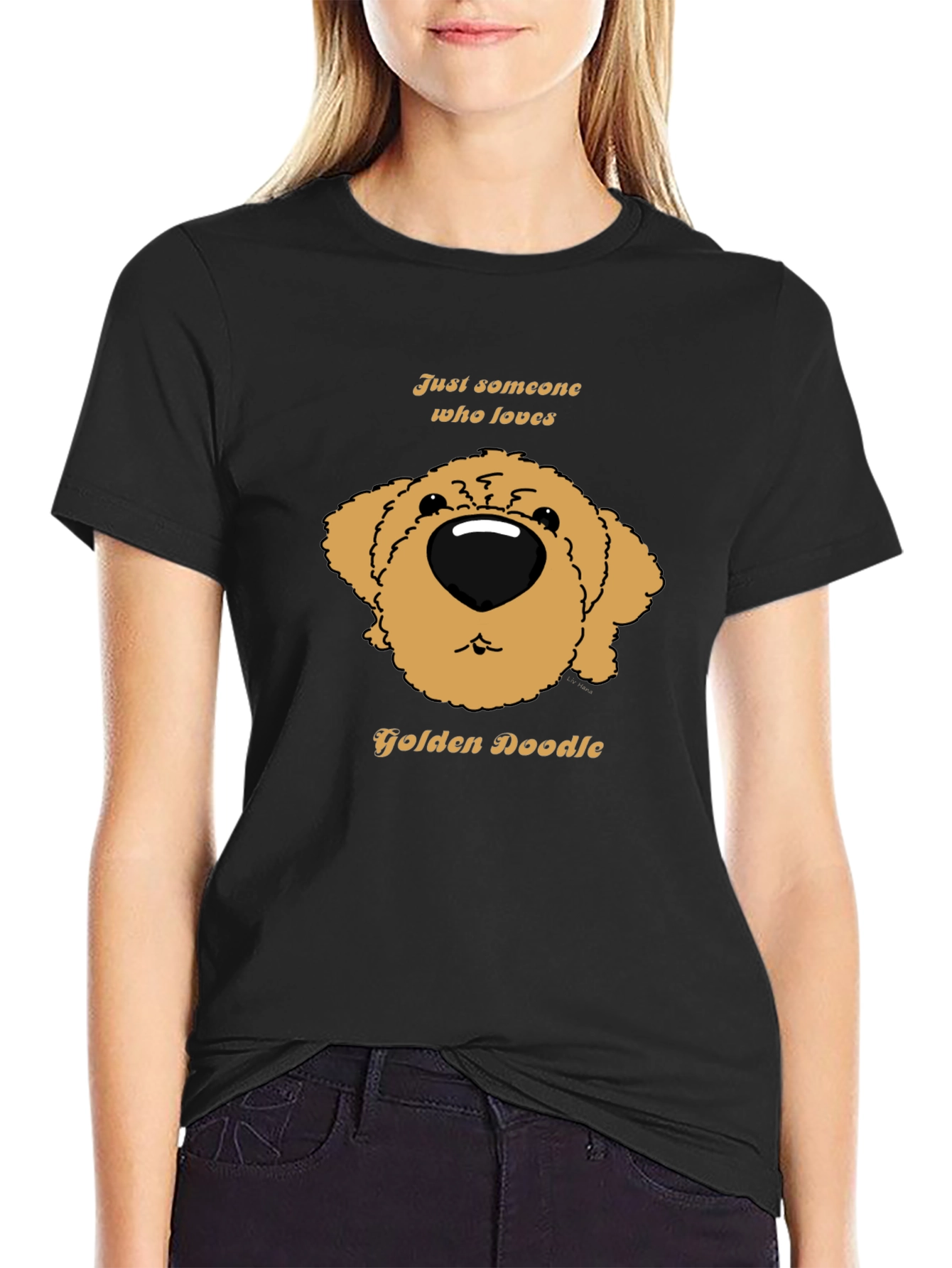 Golden Doodle Lover T-Shirt - Cute Dog Graphic Tee