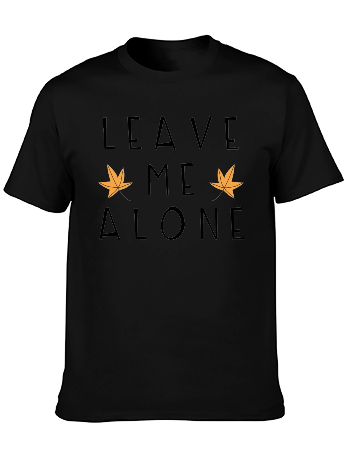 Leave Me Alone Fall Graphic Tee