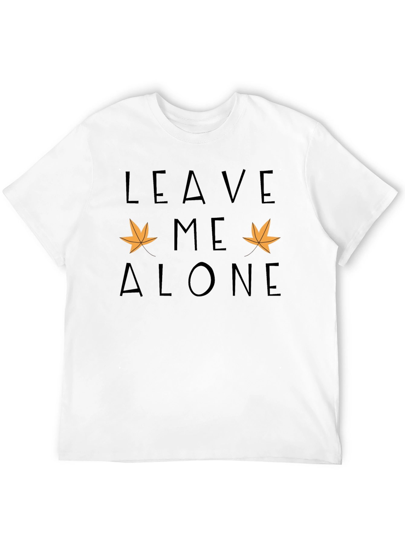 Leave Me Alone Fall Graphic Tee