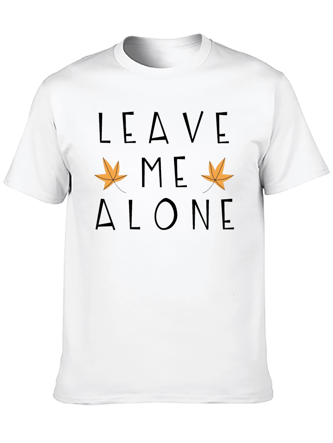 Leave Me Alone Fall Graphic Tee