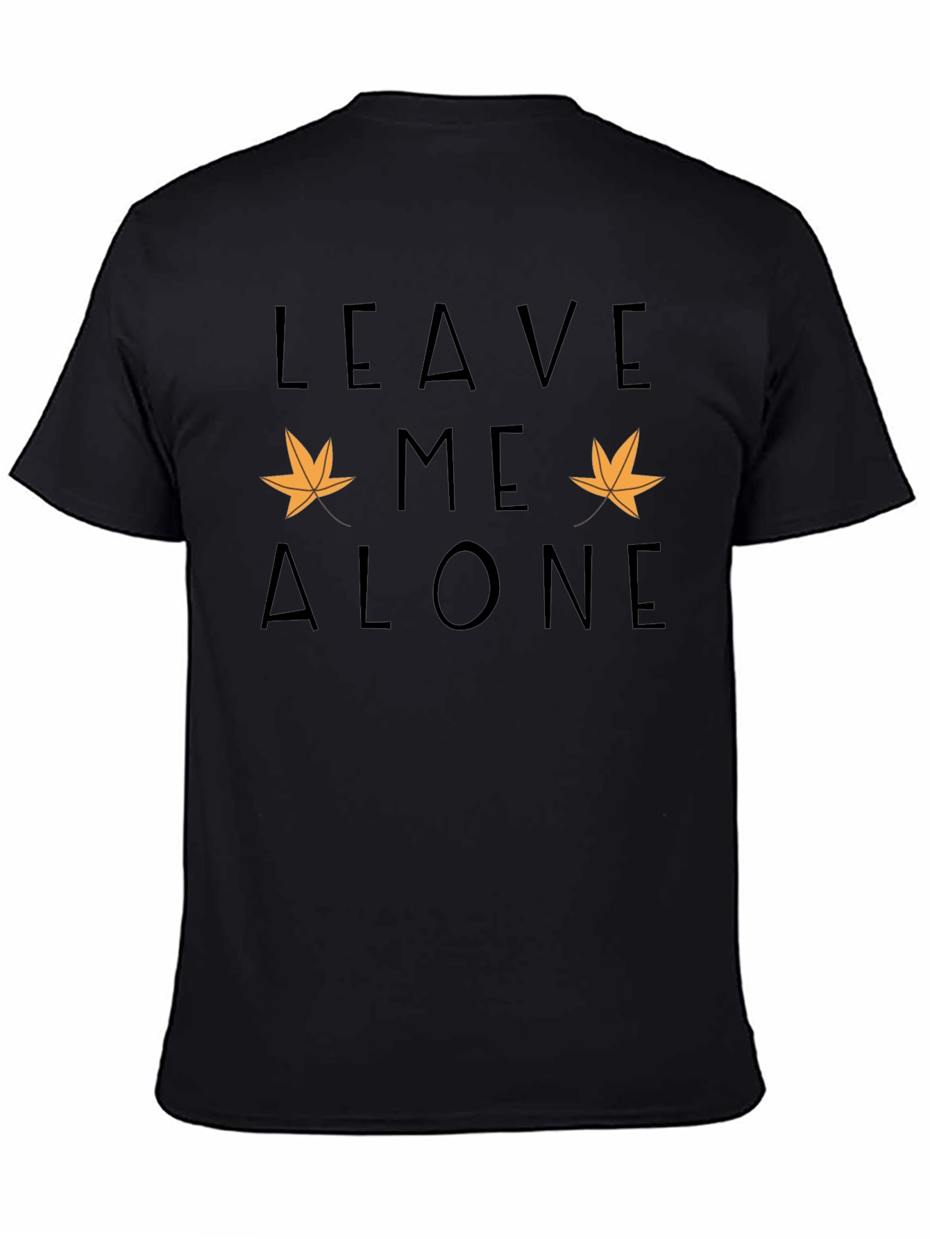 Leave Me Alone Fall Graphic Tee
