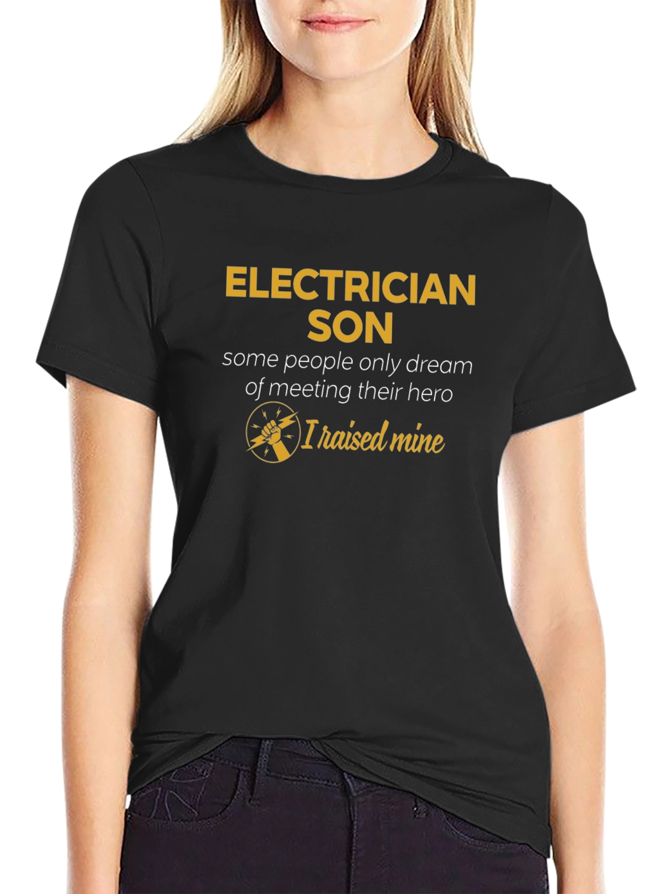 Electrician Son T-Shirt - Proud Parent Tee