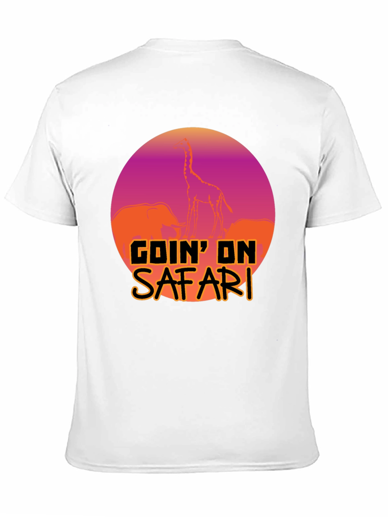 Goin on Safari T-Shirt: Animal Print Tee