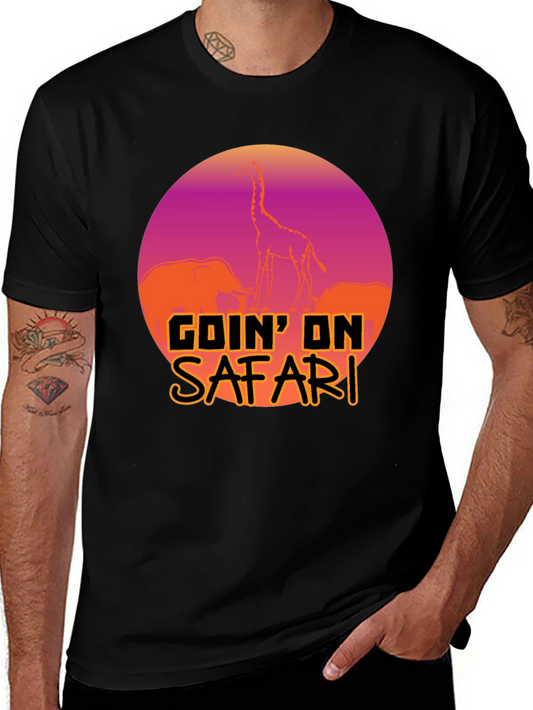 Goin on Safari T-Shirt: Animal Print Tee