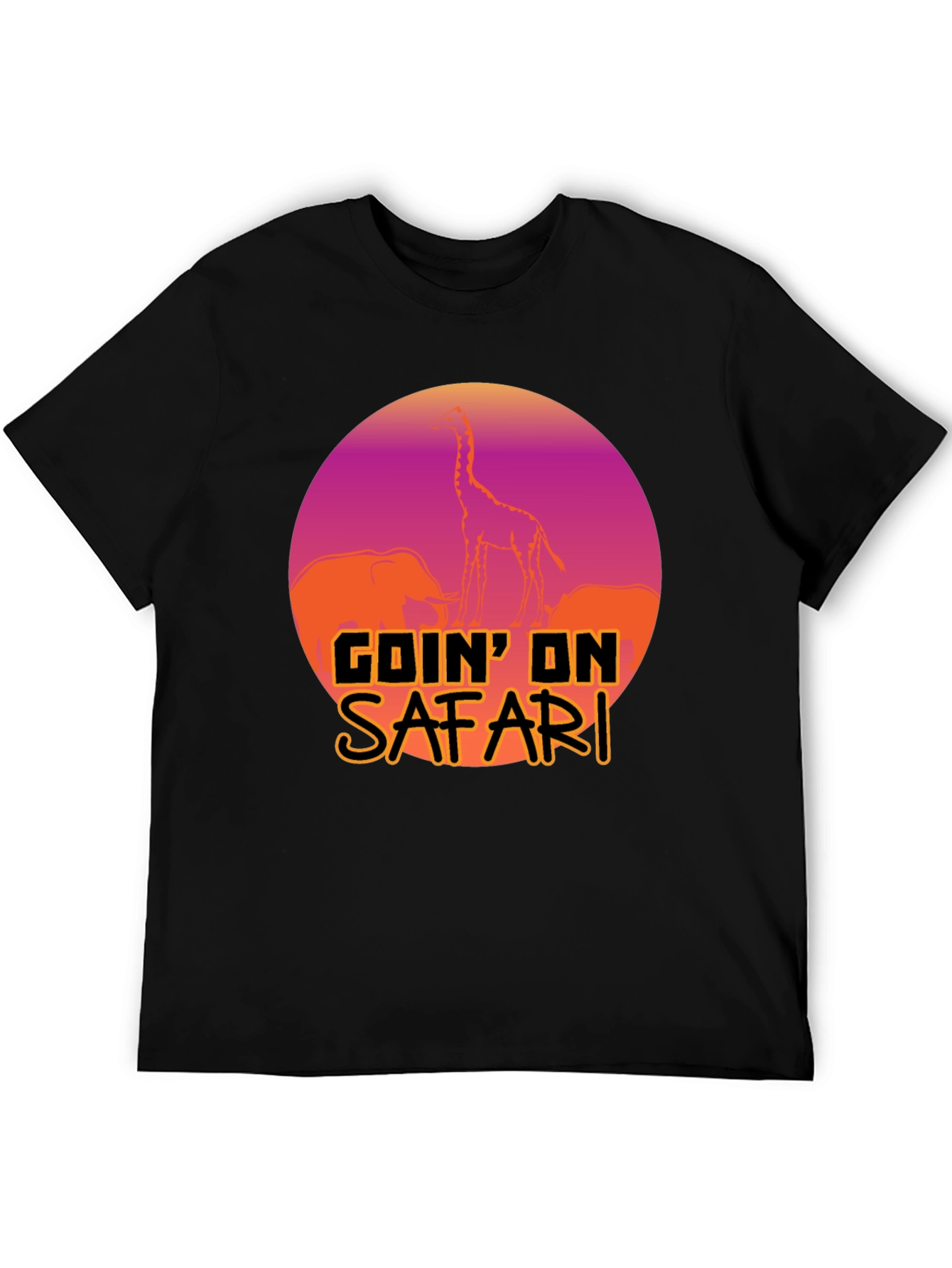 Goin on Safari T-Shirt: Animal Print Tee