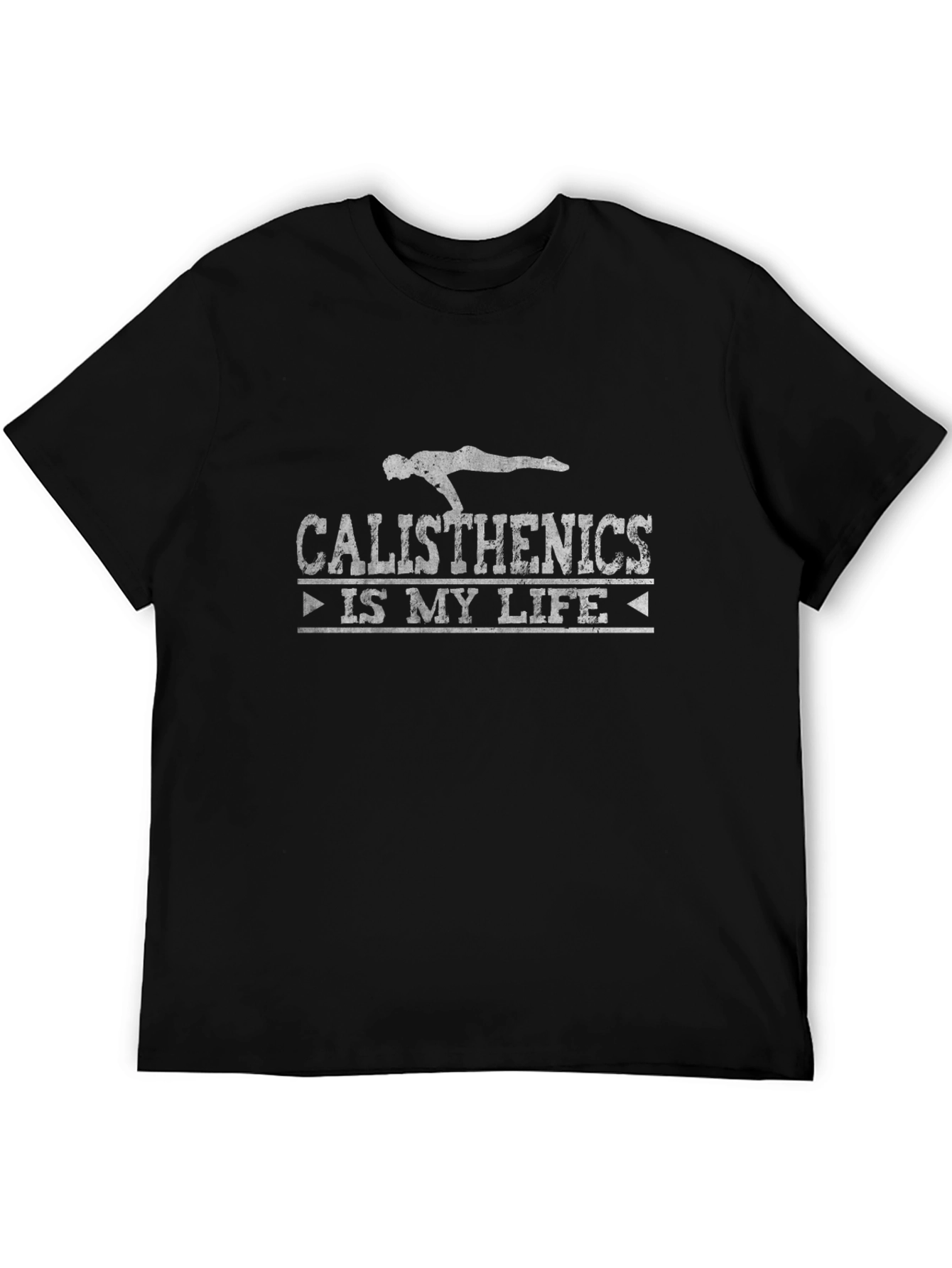 Calisthenics is My Life Black T-Shirt