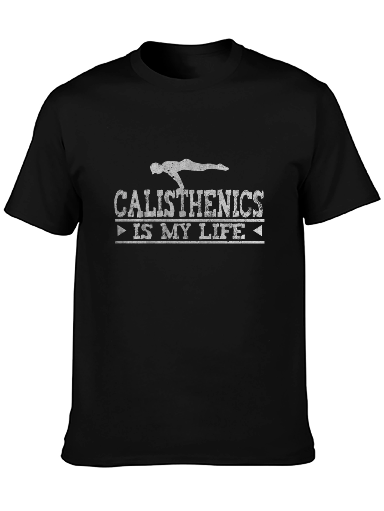 Calisthenics is My Life Black T-Shirt