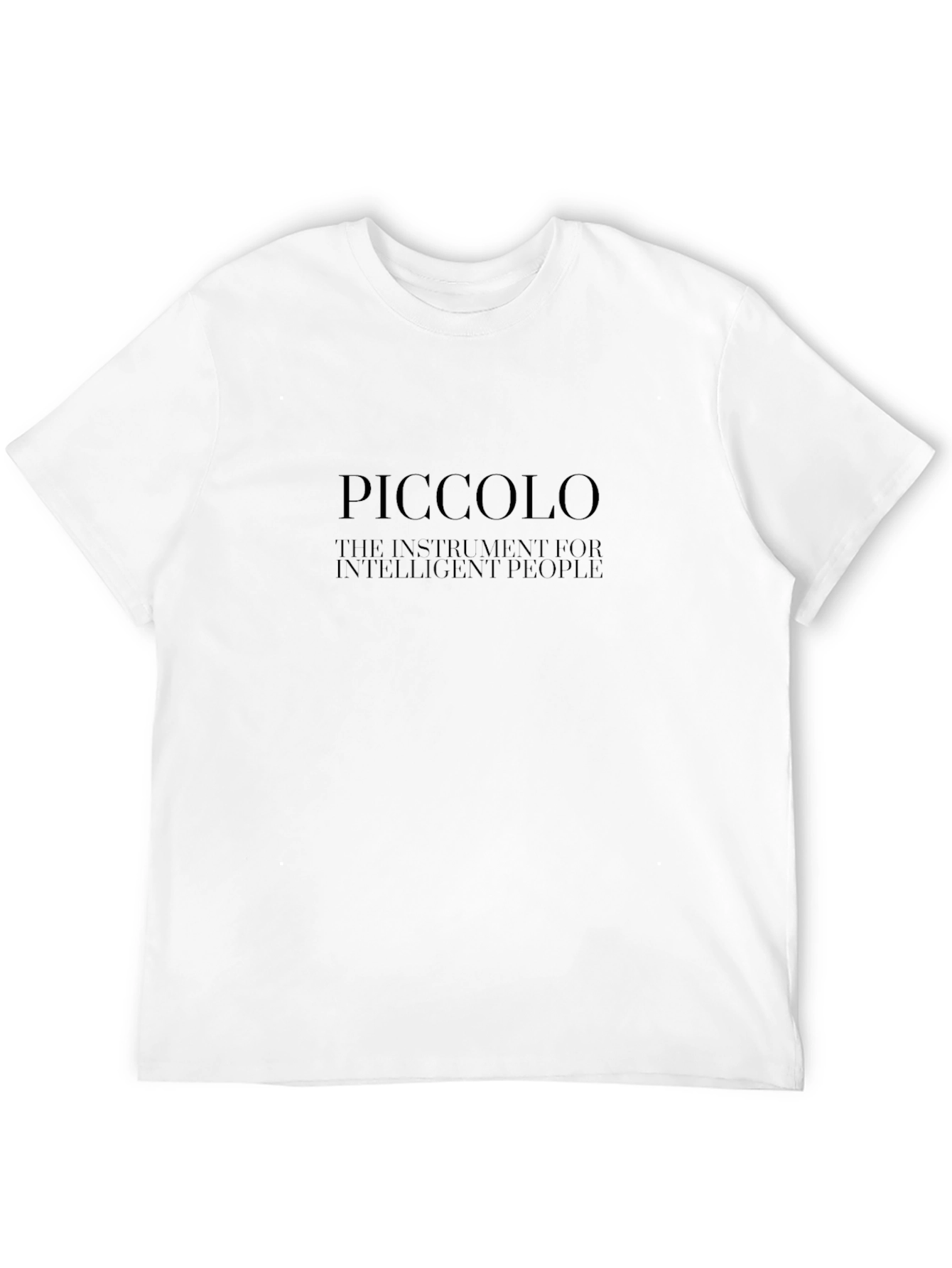 Piccolo Intelligent People Black Graphic T-Shirt