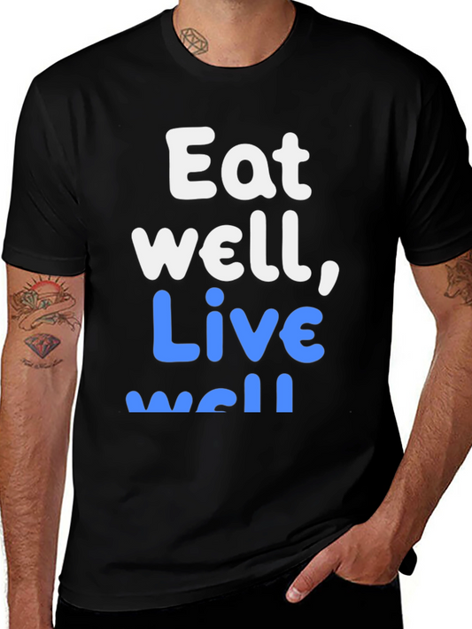 Eat Well Live Well Graphic Tee - Unisex