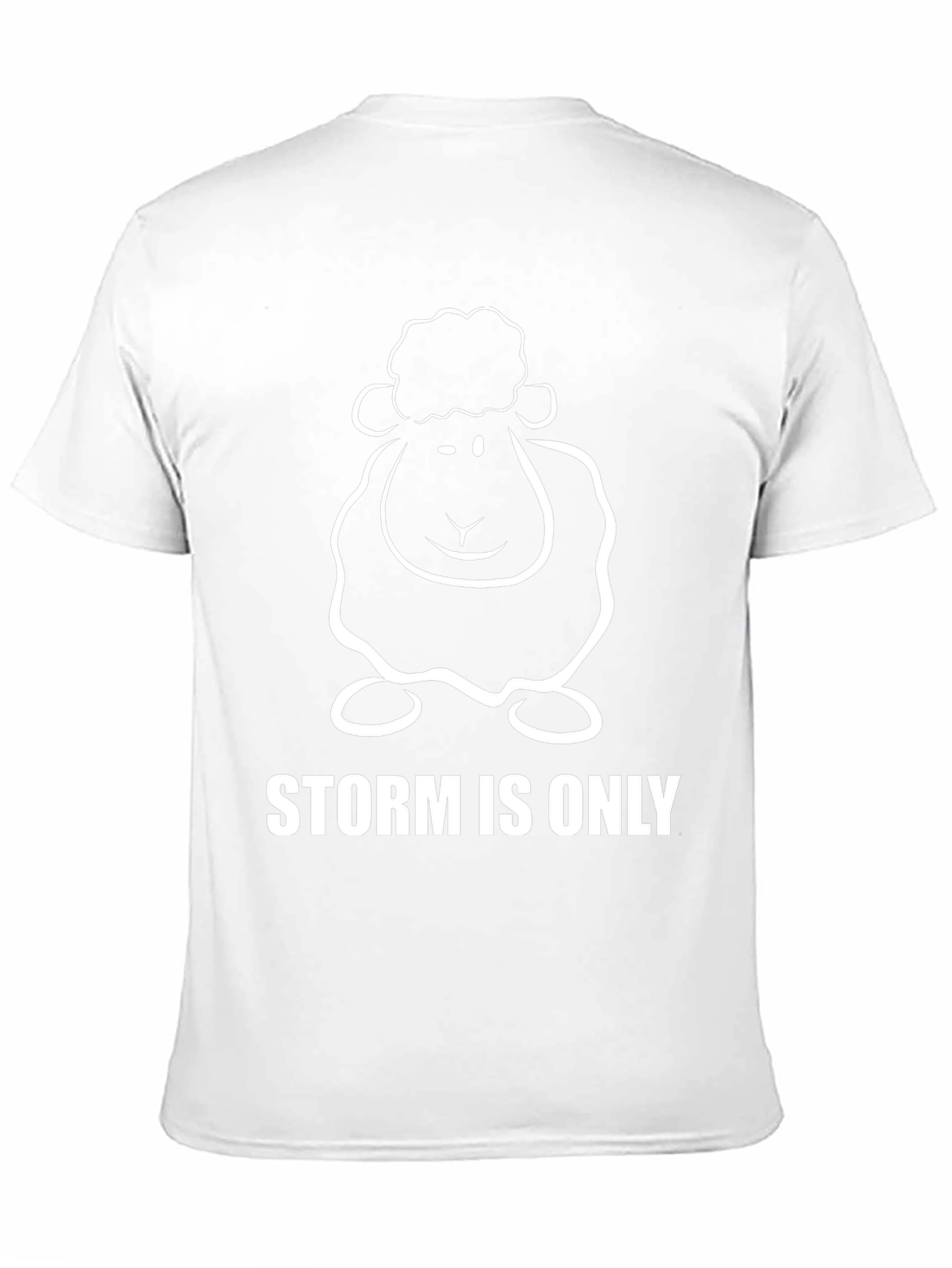Storm is Only Sheep T-Shirt - Black