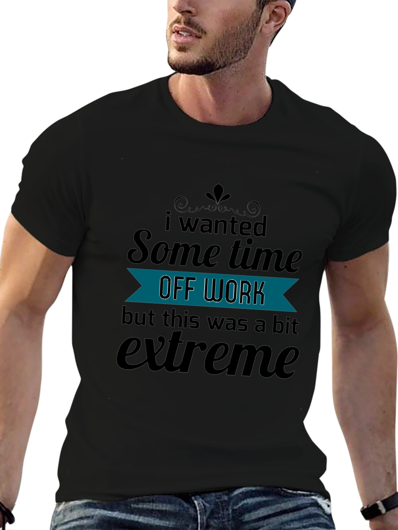 Funny Off Work Graphic T-Shirt
