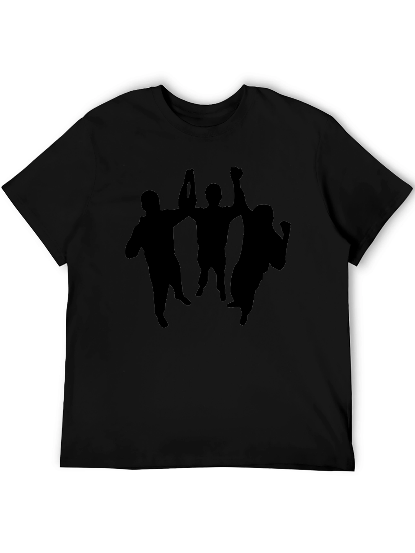 Black Silhouette Celebration Tee