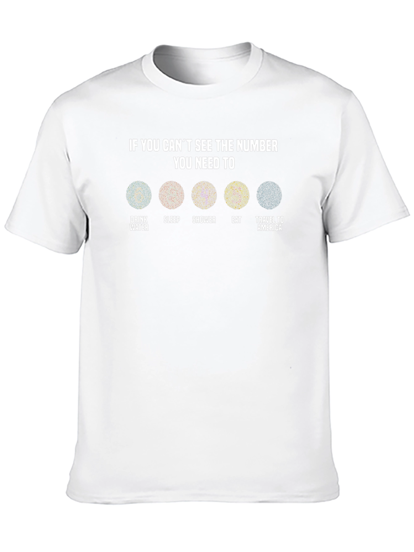 Color Blindness Test T-Shirt