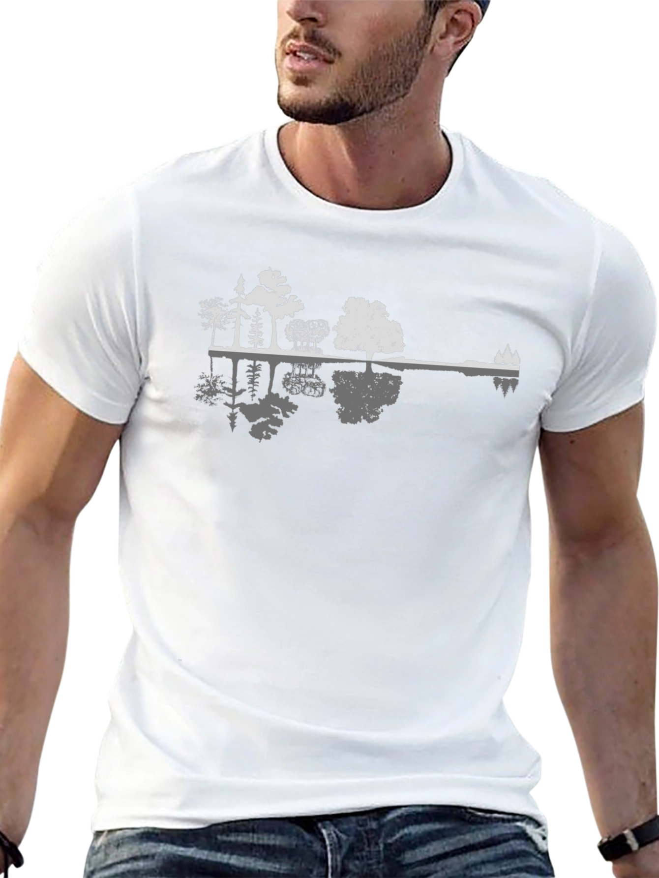 Nature Reflection Graphic Tee