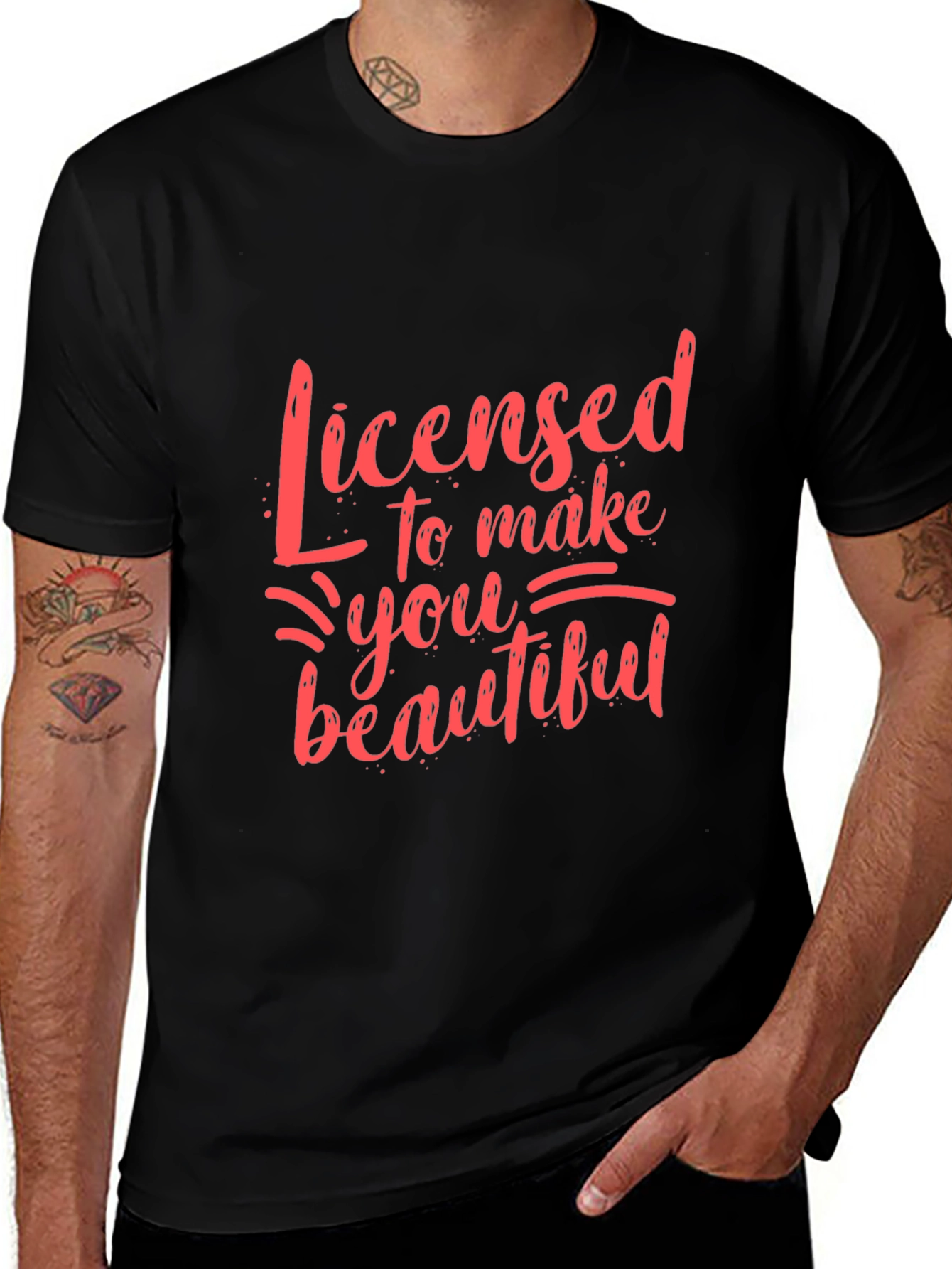 Licensed to Make You Beautiful Graphic Tee
