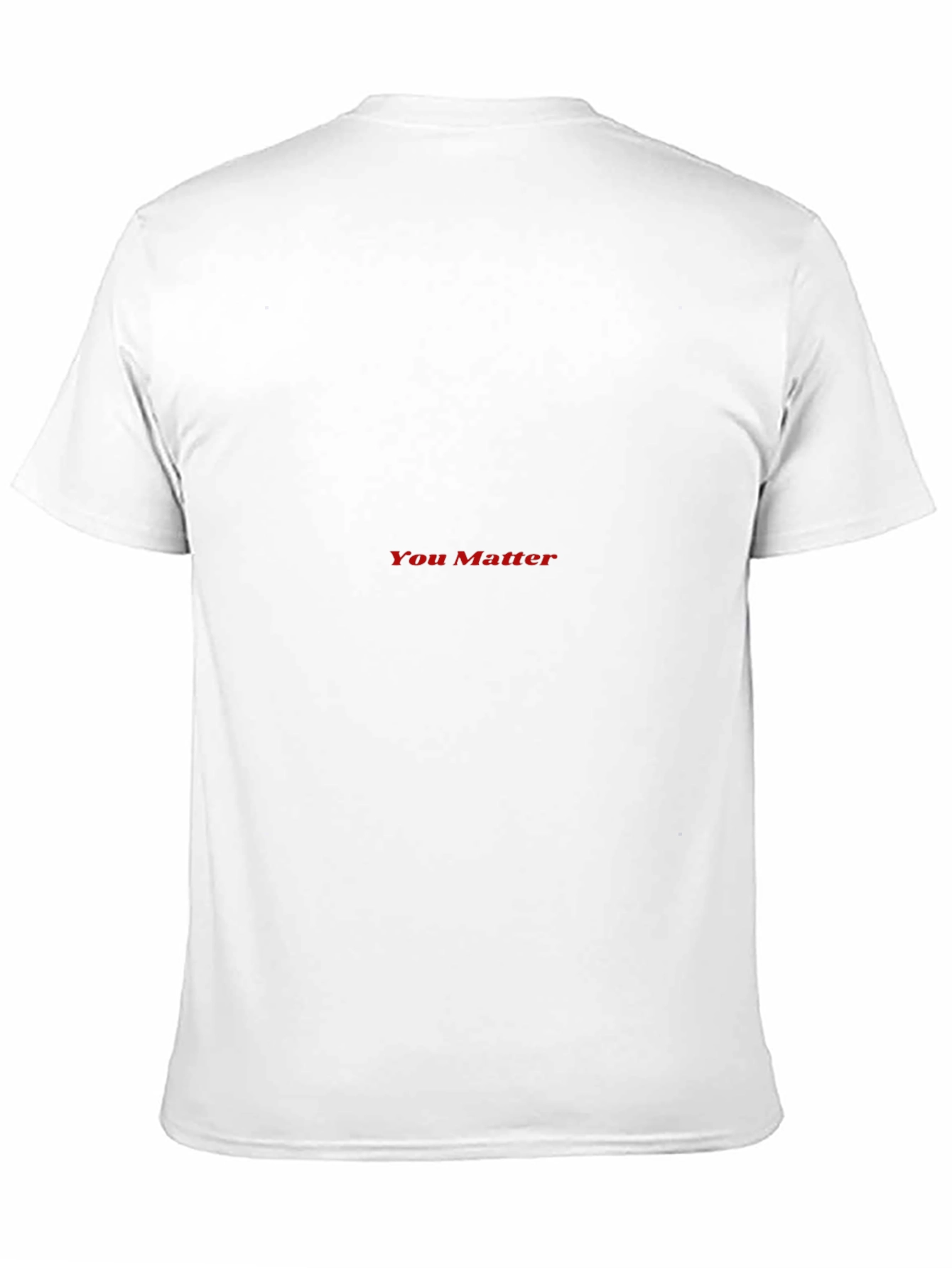 You Matter Black T-Shirt