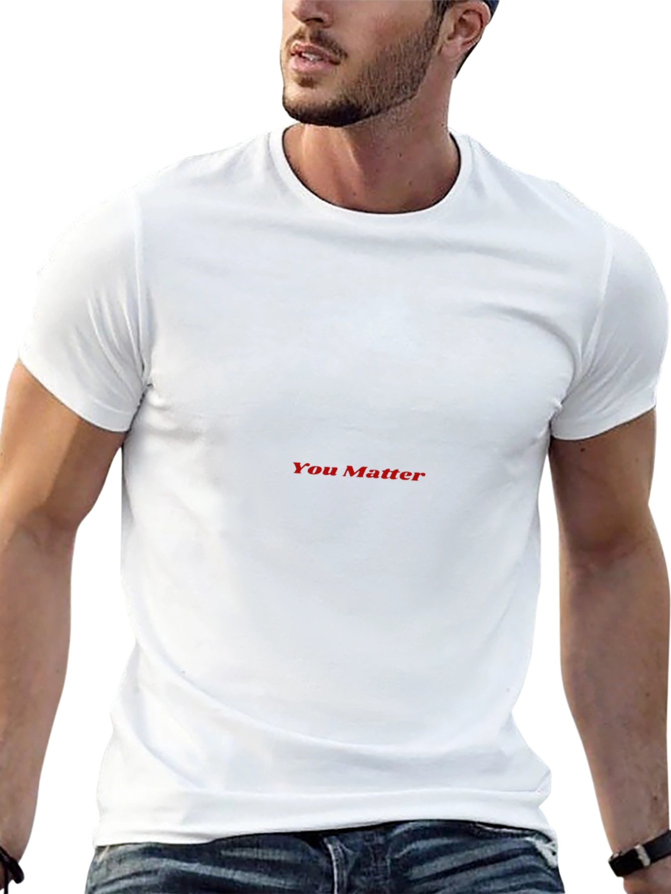 You Matter Black T-Shirt