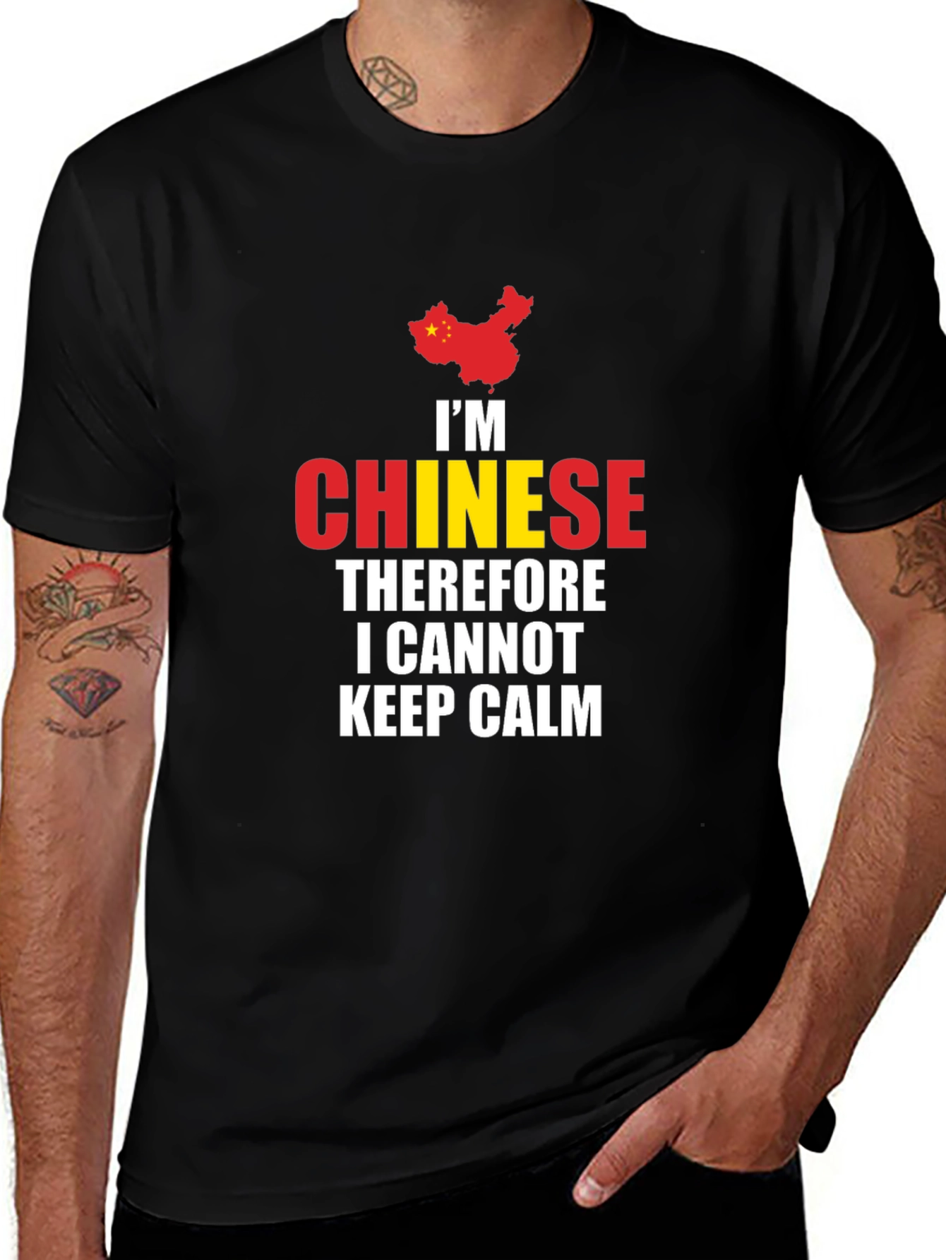Im Chinese Therefore I Cannot Keep Calm T-Shirt
