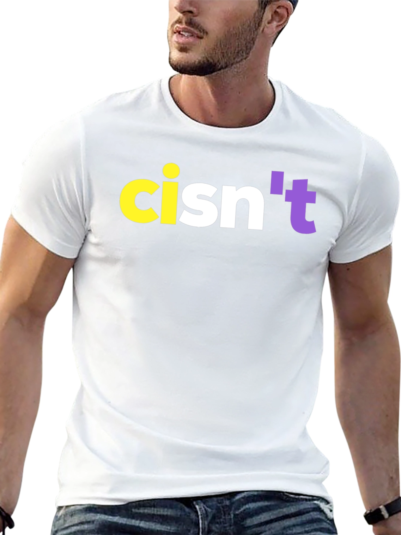 Cisnt T-Shirt - Black Crew Neck Tee