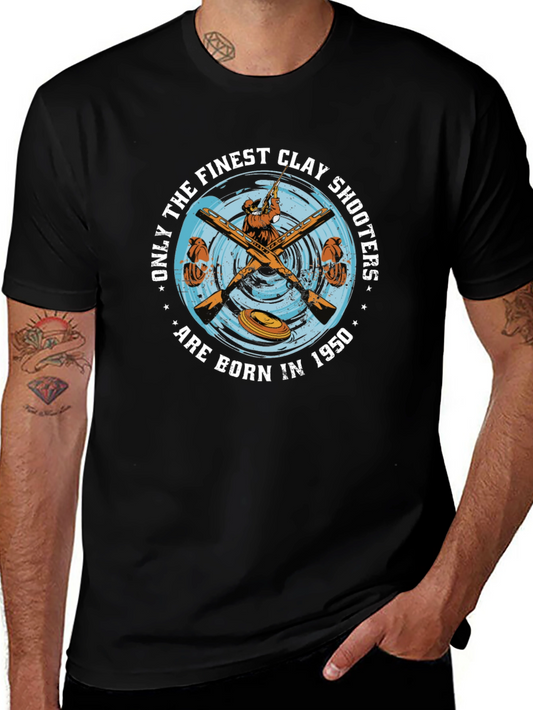 Finest Clay Shooters Tee - Born in 1950!