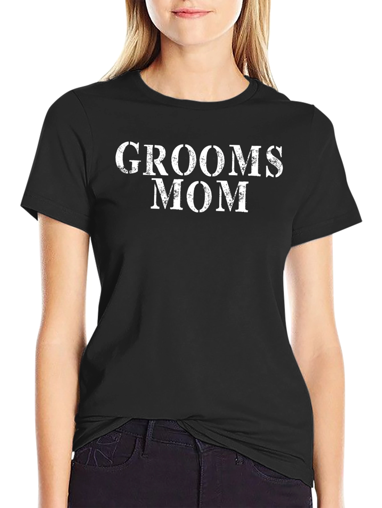 Grooms Mom T-Shirt - Wedding Party Apparel