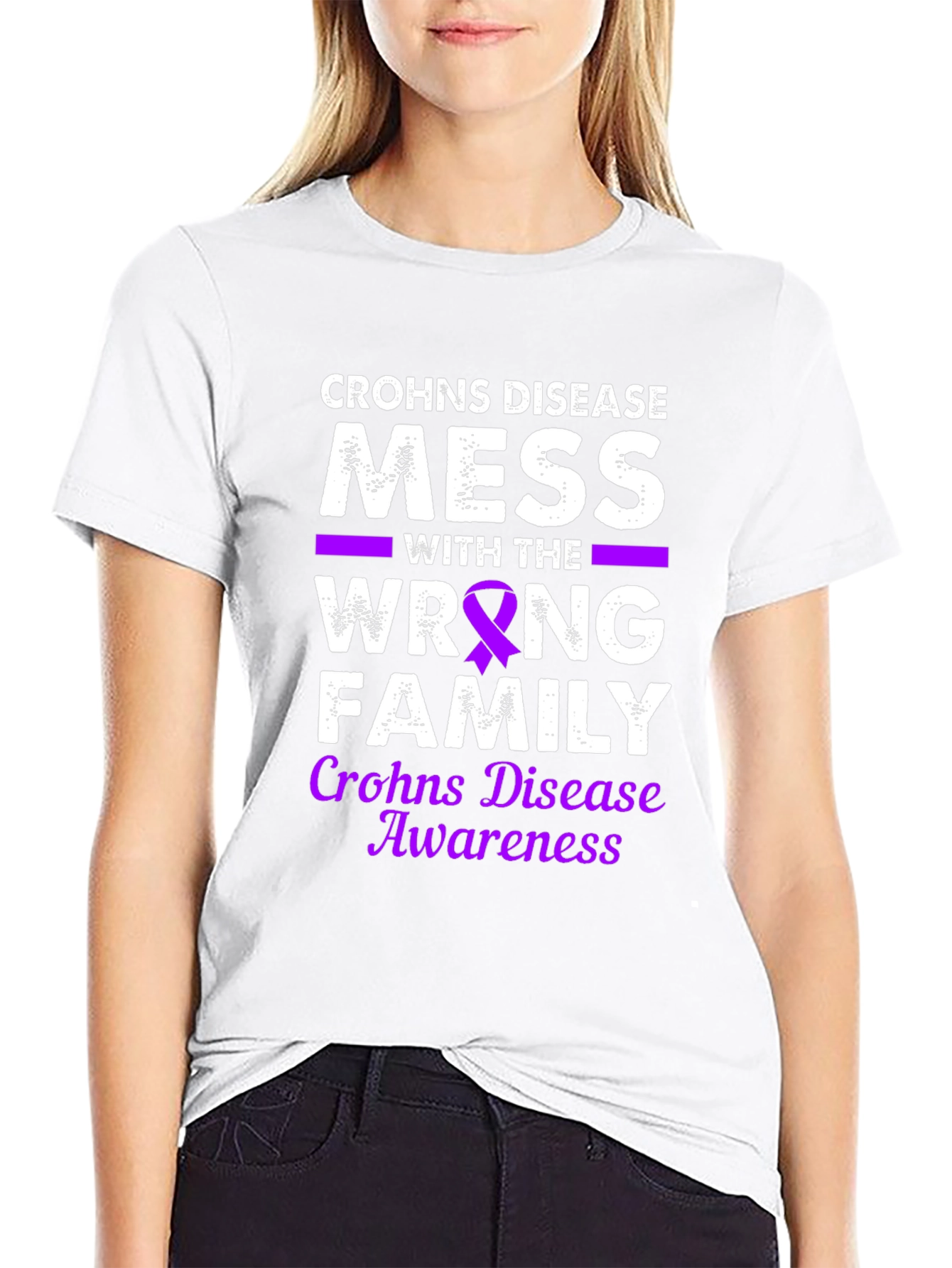 Crohns Disease Awareness Graphic Tee