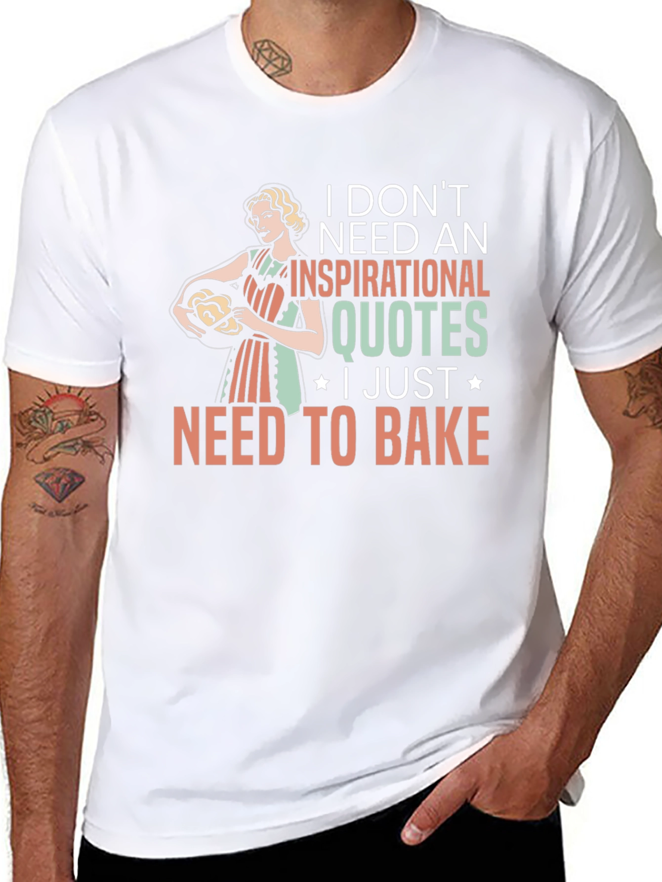 Baking Lovers T-Shirt: Inspirational Quotes