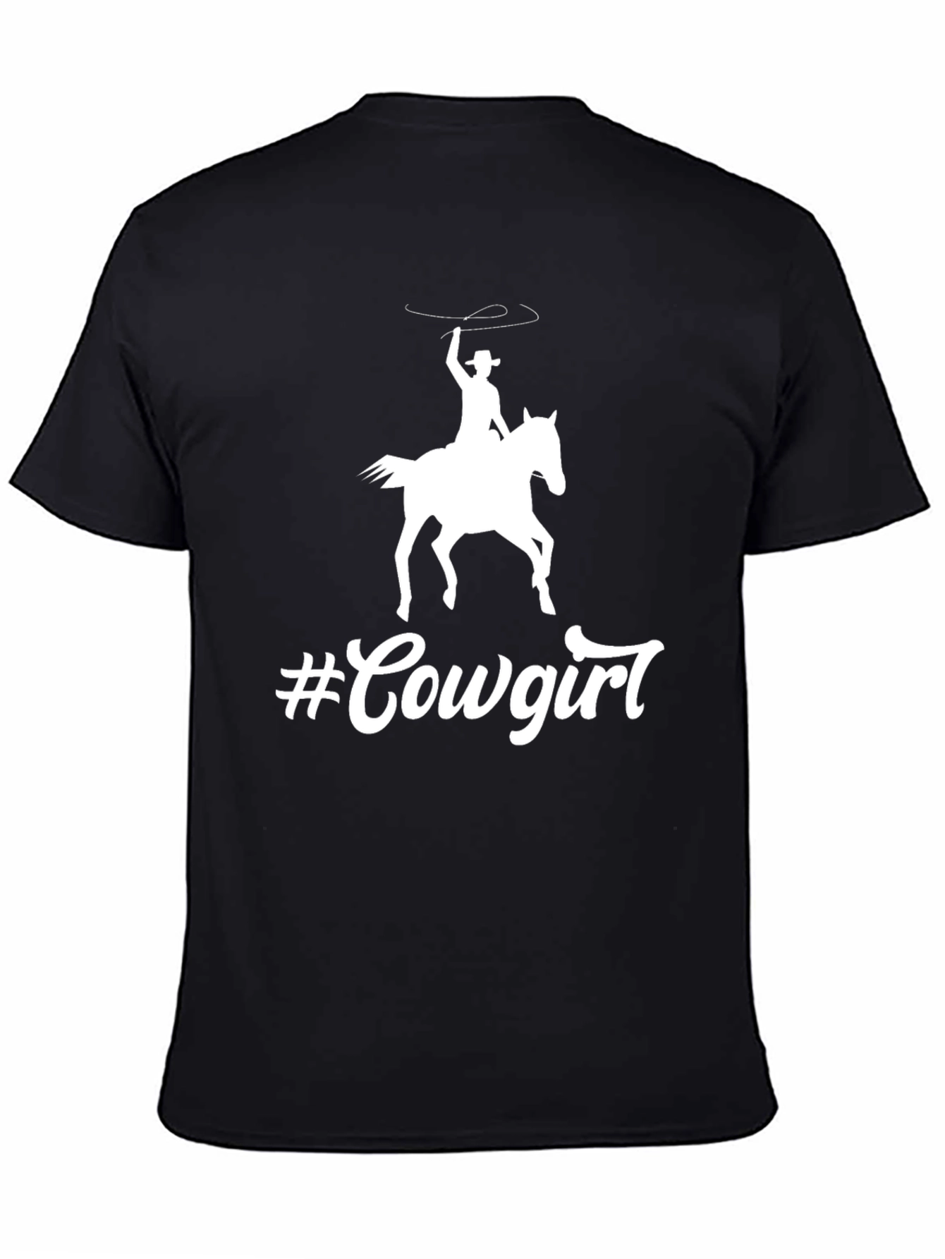 Cowgirl Graphic Tee - Western Style Shirt