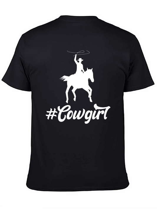 Cowgirl Graphic Tee - Western Style Shirt