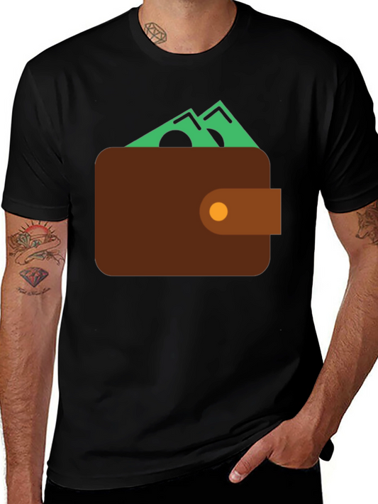 Money Wallet T-Shirt - Funny Graphic Tee