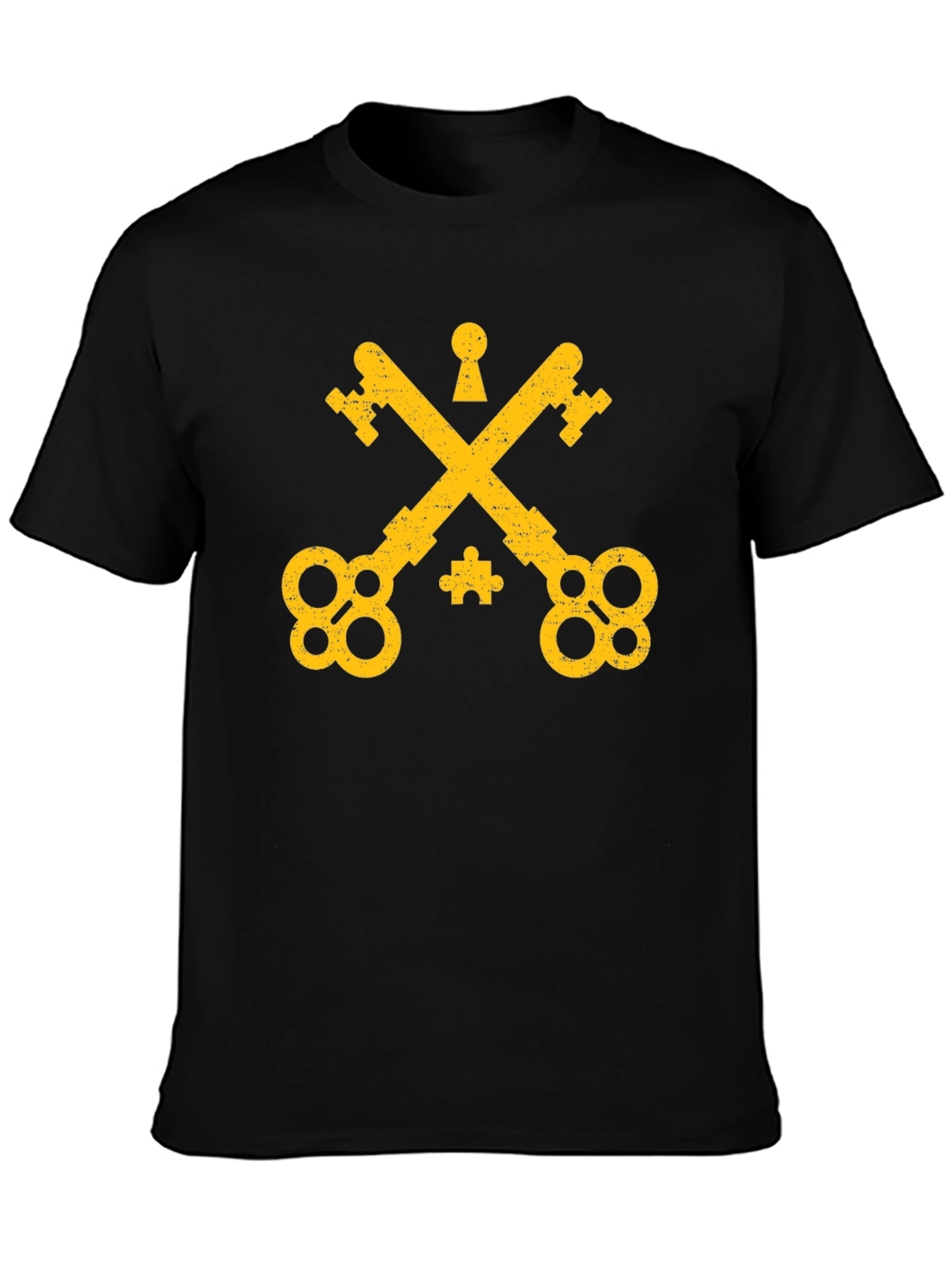 Vatican Keys Black T-Shirt