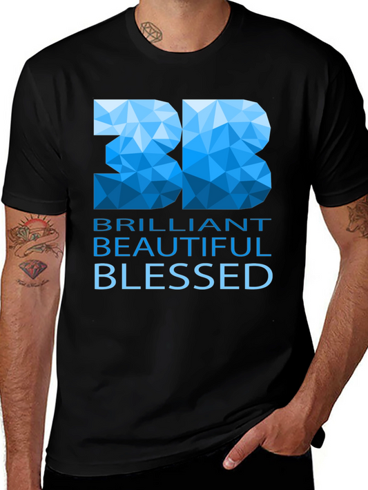 Brilliant Beautiful Blessed Graphic T-Shirt