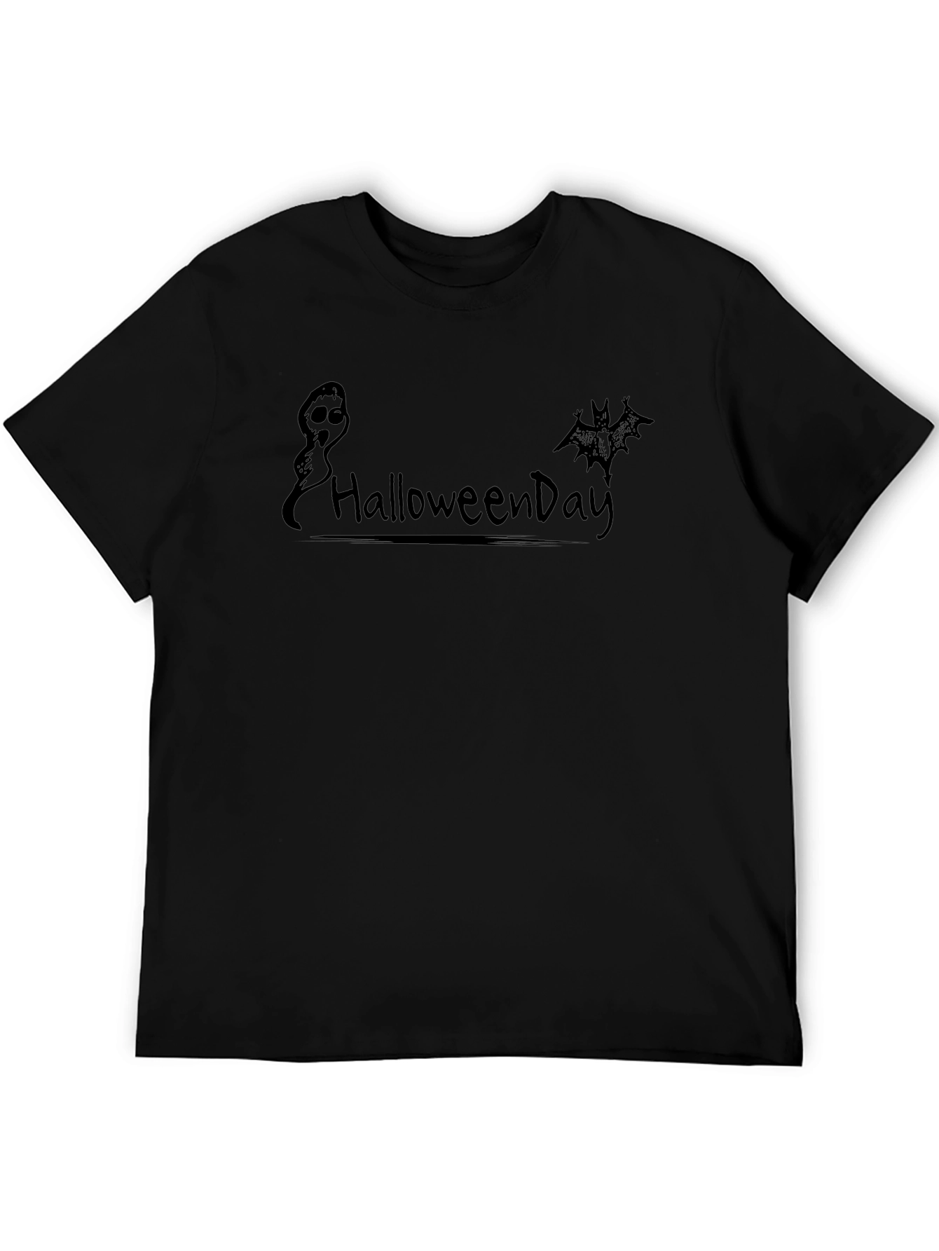 HalloweenDay Black Graphic T-Shirt