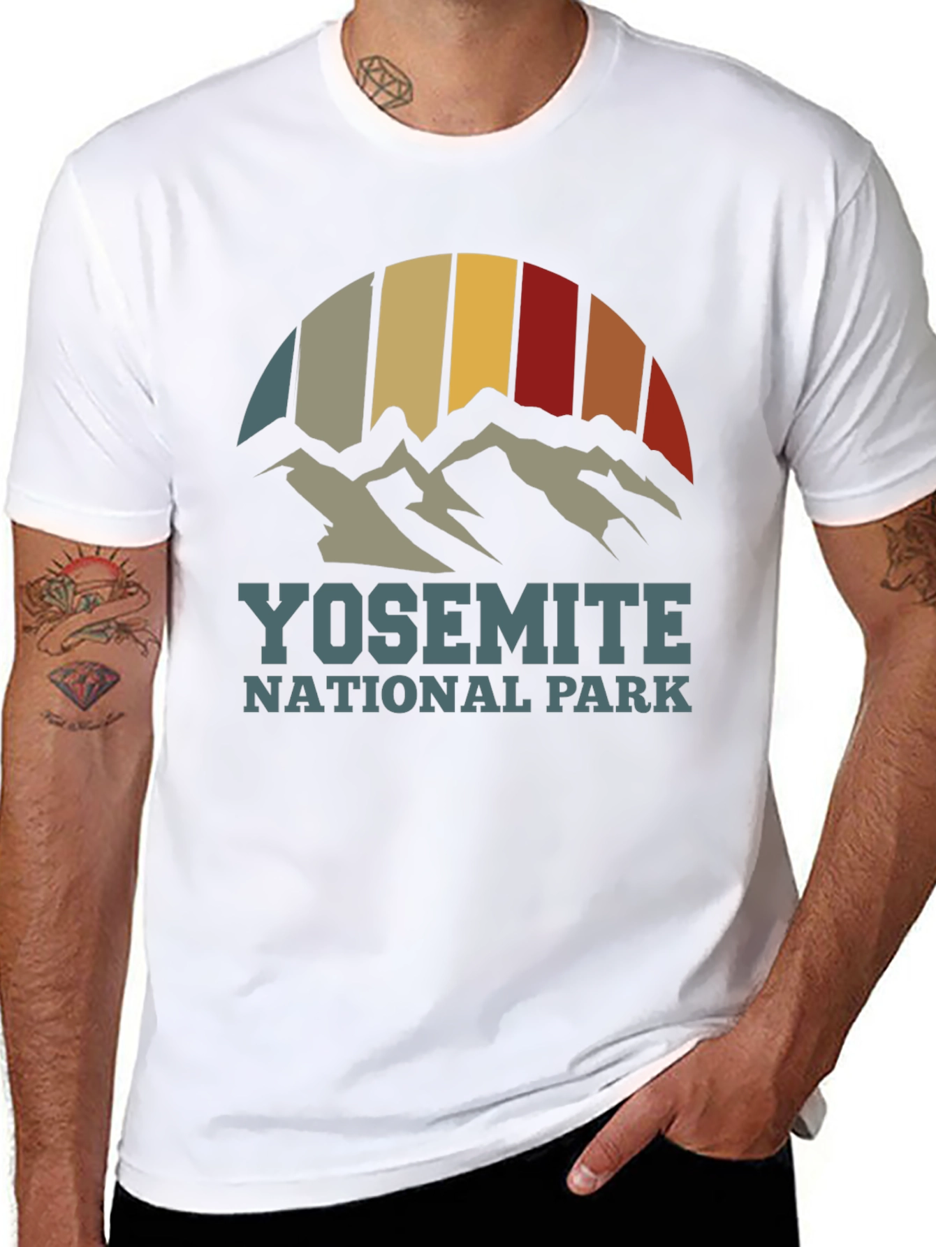 Yosemite National Park Retro T-Shirt