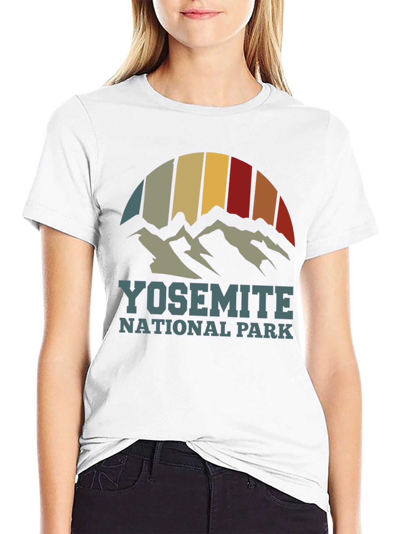 Yosemite National Park Retro T-Shirt