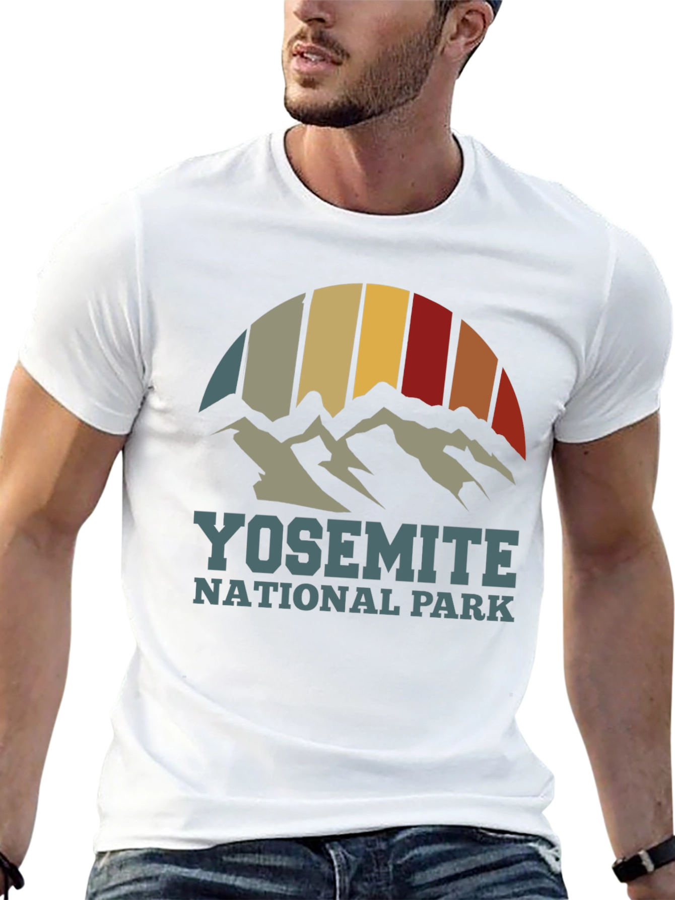 Yosemite National Park Retro T-Shirt