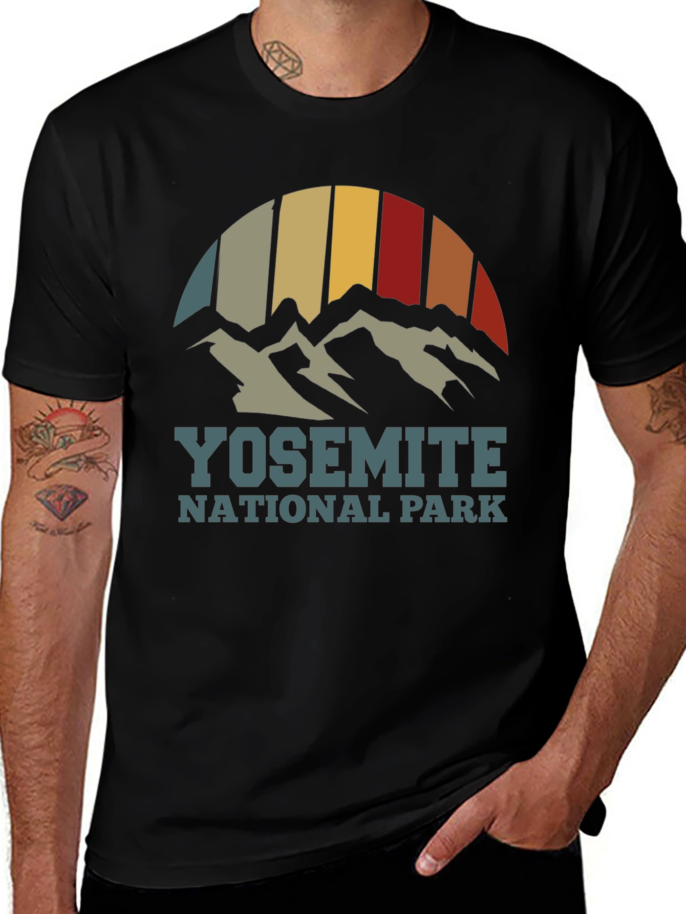Yosemite National Park Retro T-Shirt