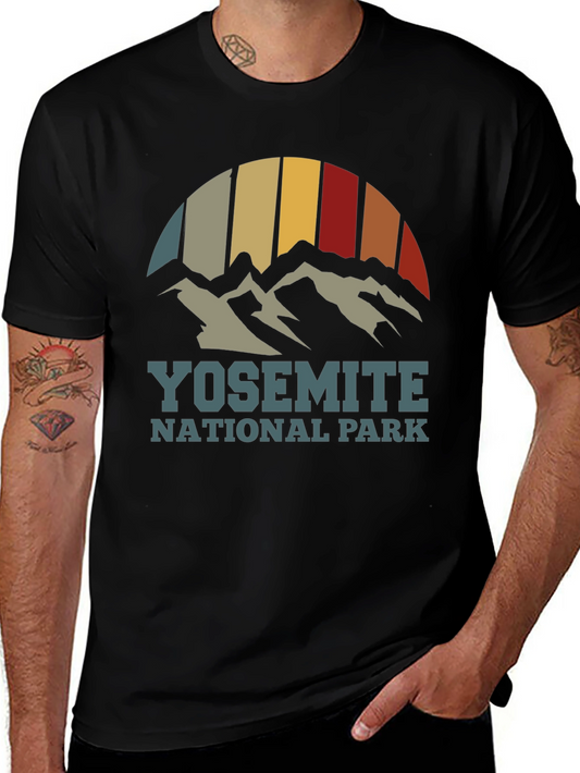 Yosemite National Park Retro T-Shirt