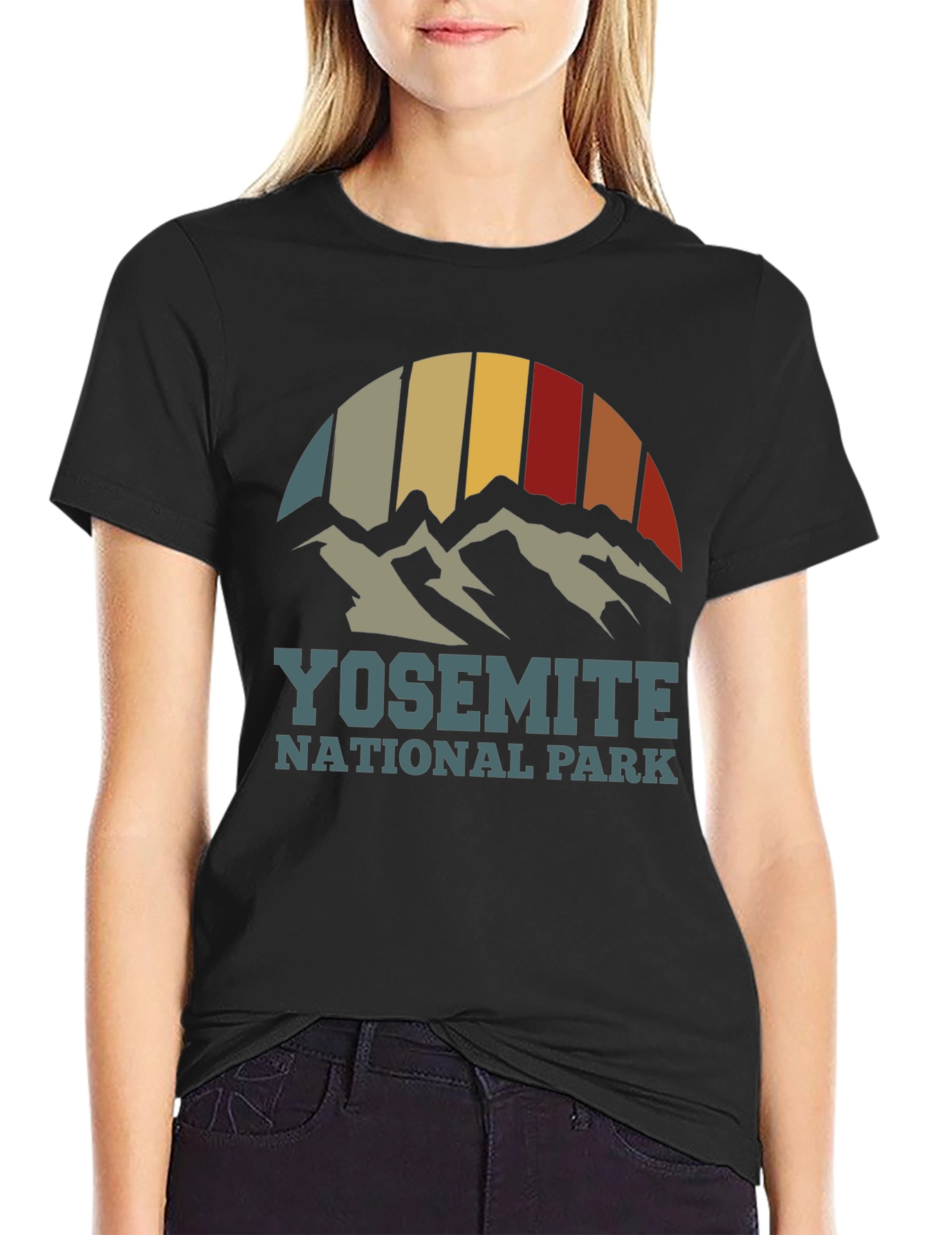 Yosemite National Park Retro T-Shirt