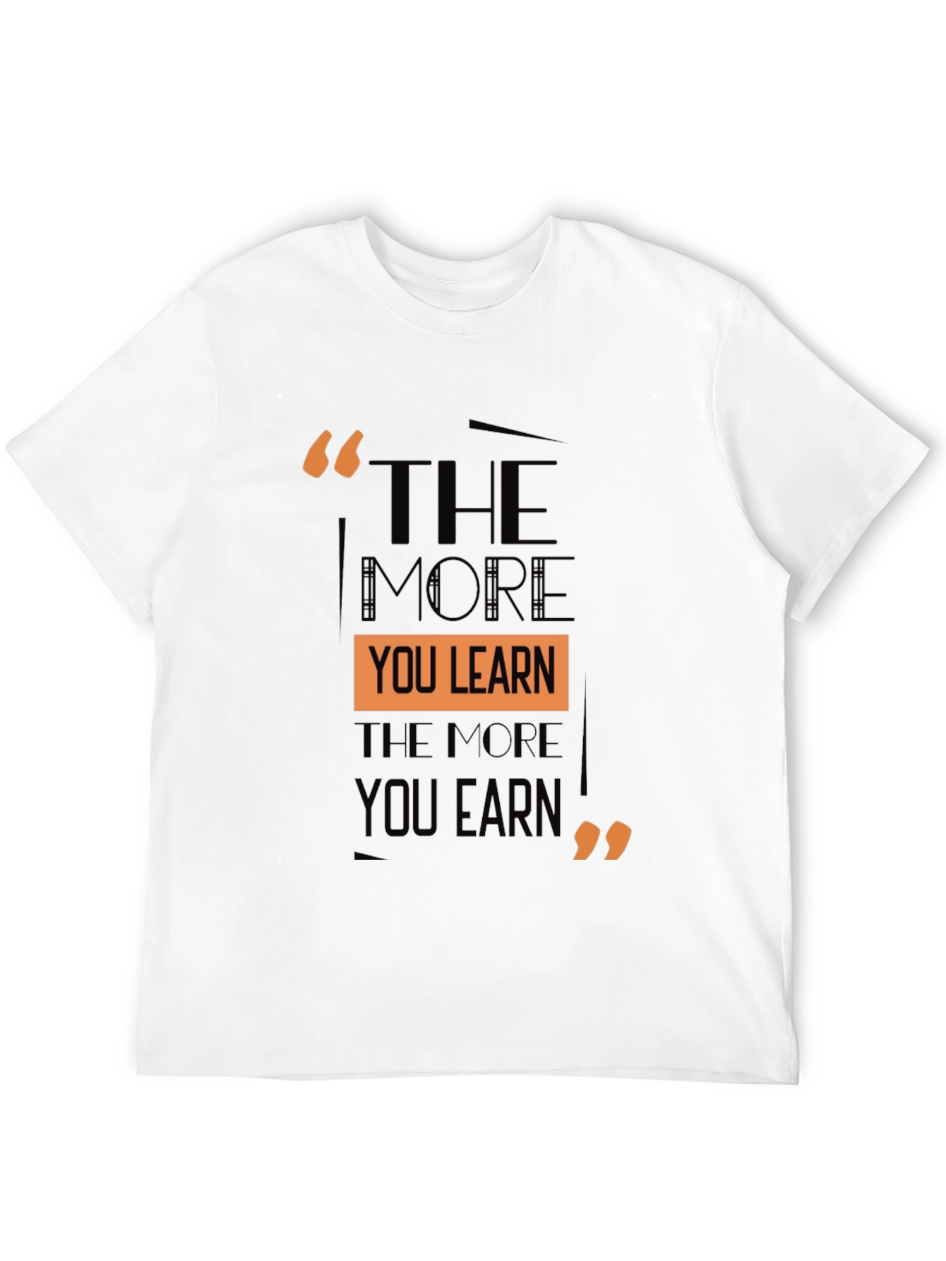 The More You Learn T-Shirt