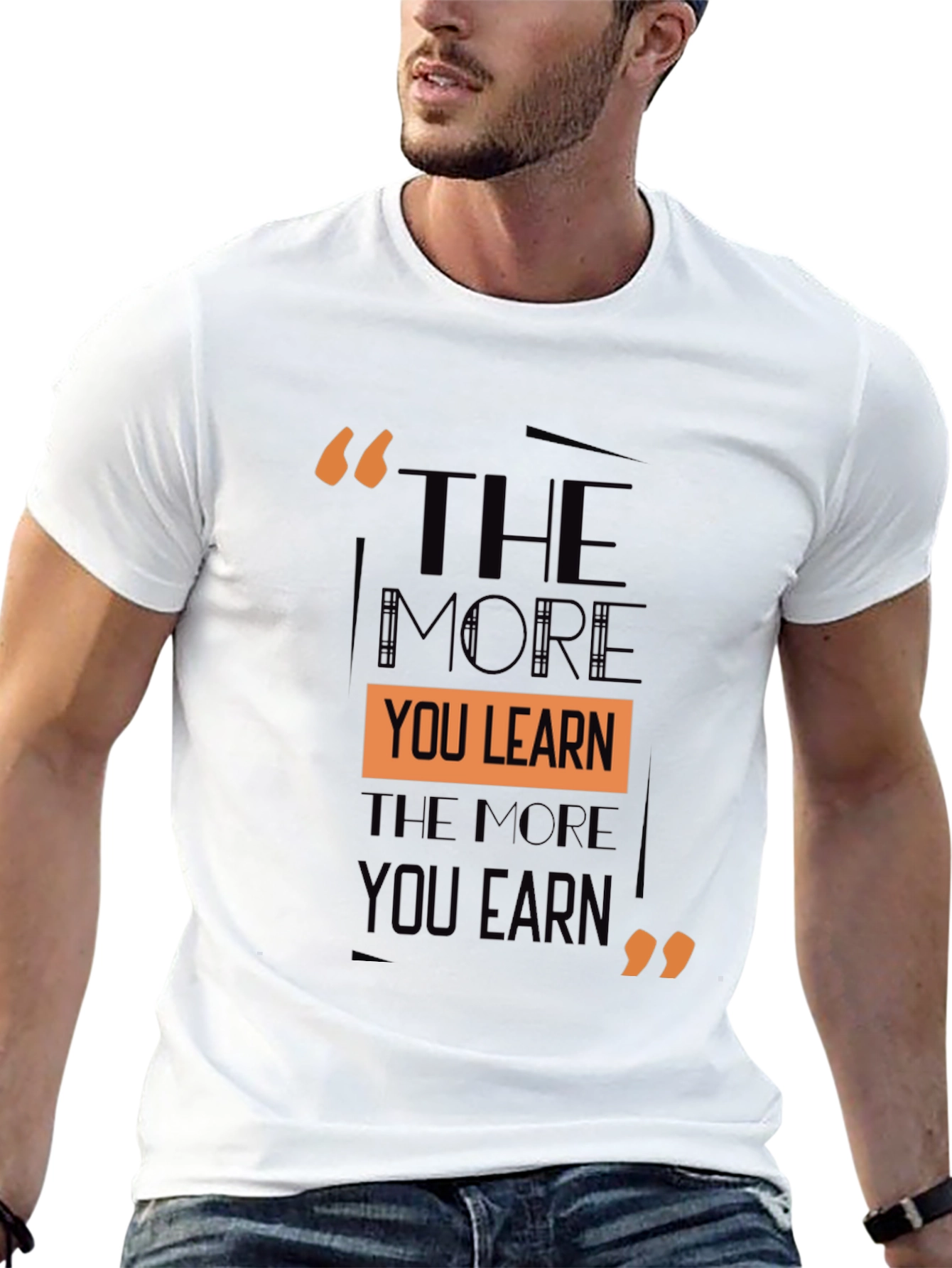 The More You Learn T-Shirt