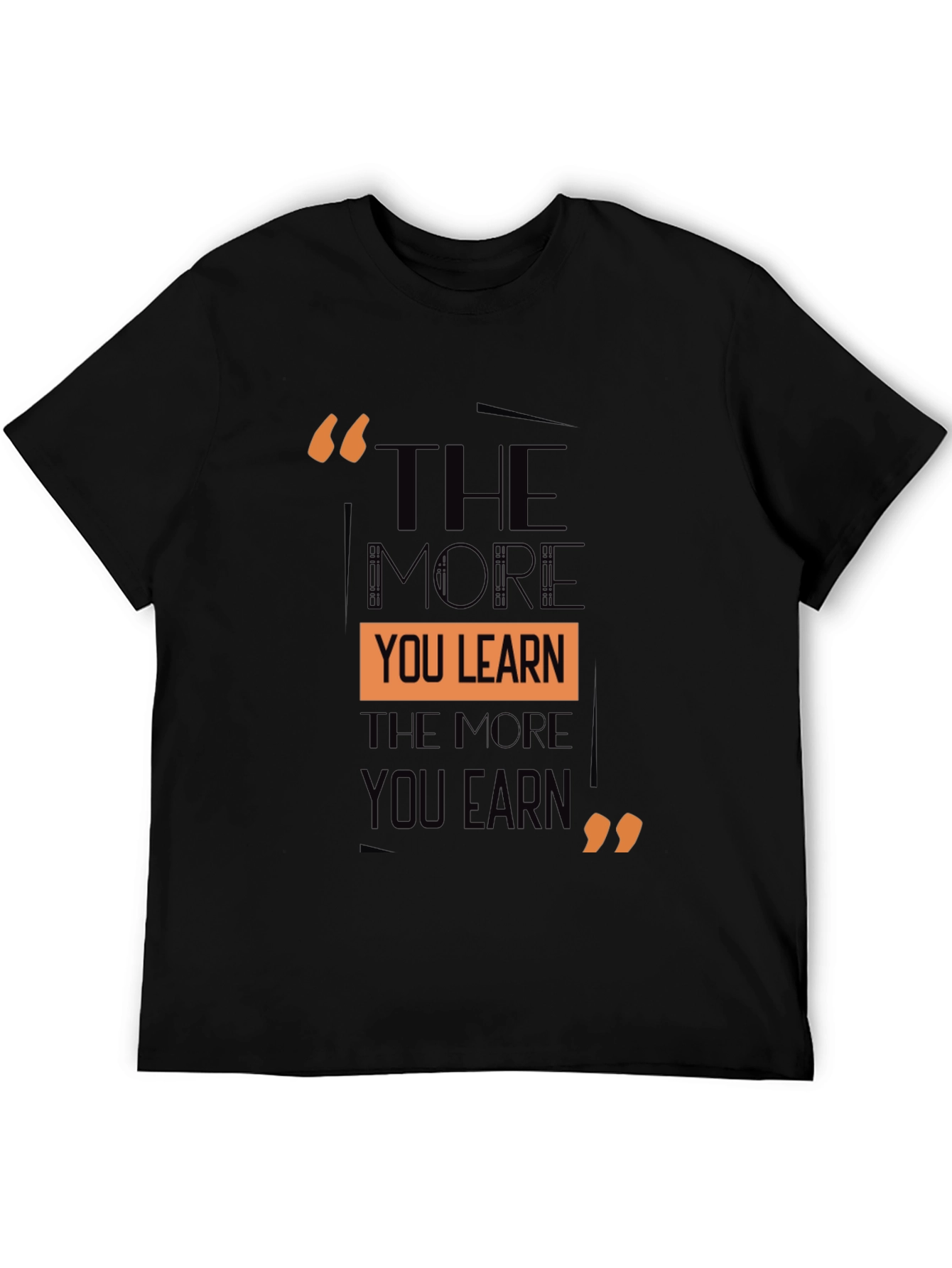 The More You Learn T-Shirt