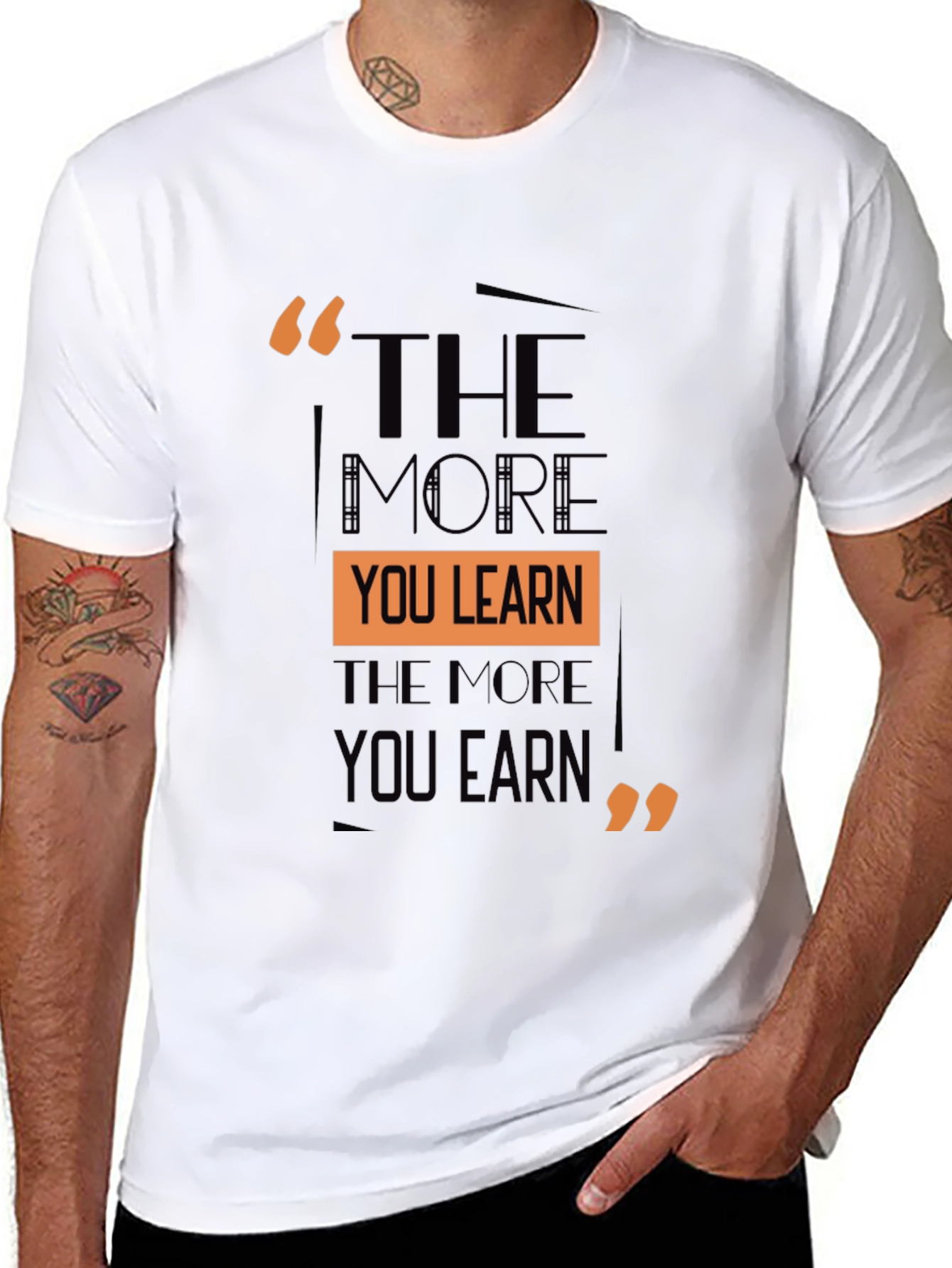 The More You Learn T-Shirt