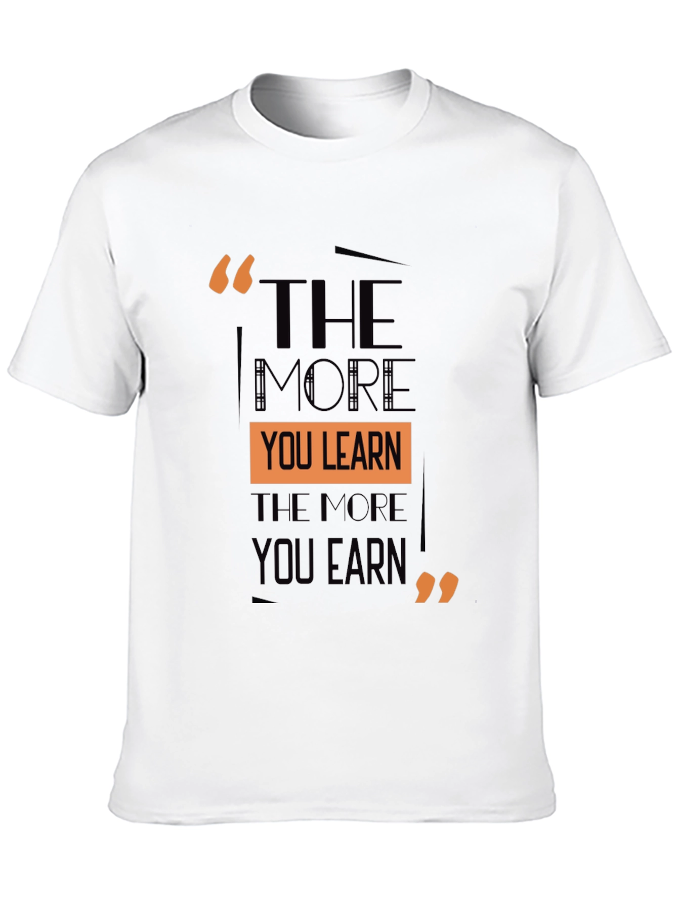 The More You Learn T-Shirt
