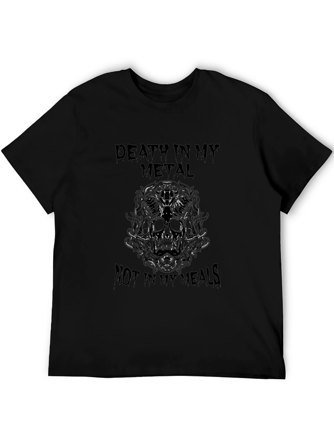 Death Metal T-Shirt: Skull Graphic Tee