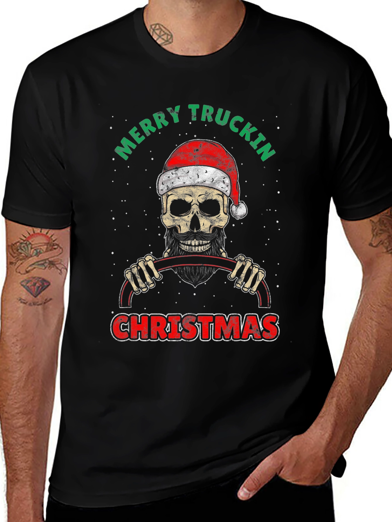 Merry Truckin Christmas T-Shirt