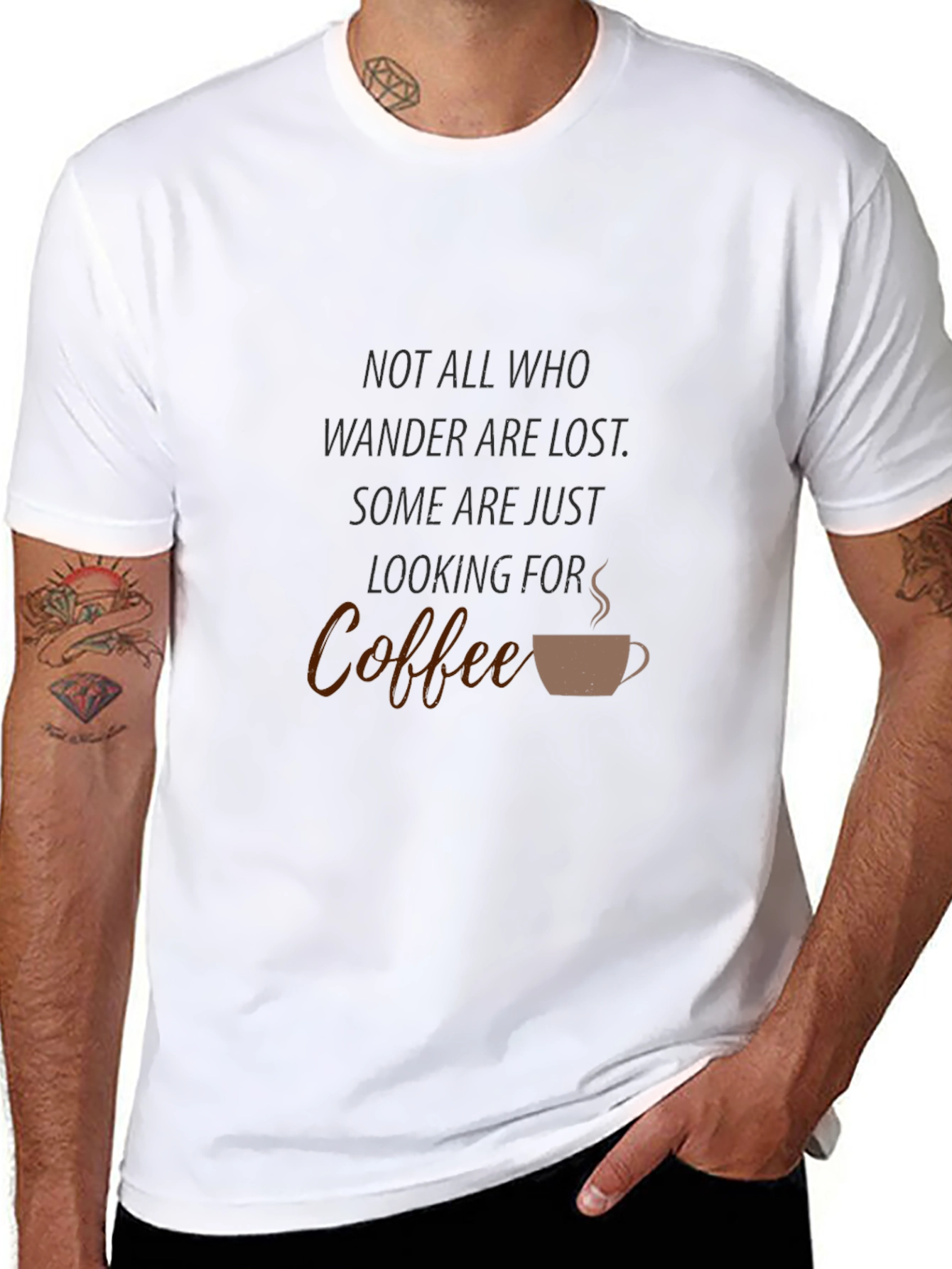 Coffee Seeker T-Shirt - Wanderlust Apparel