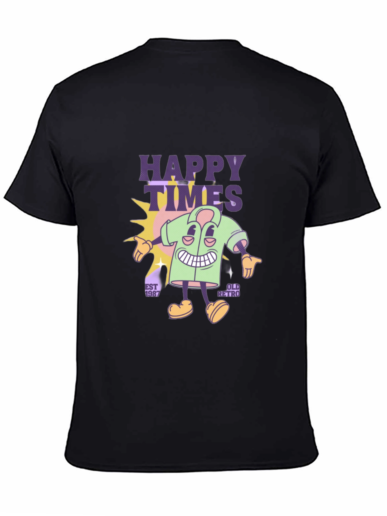 Happy Times Retro Graphic Tee