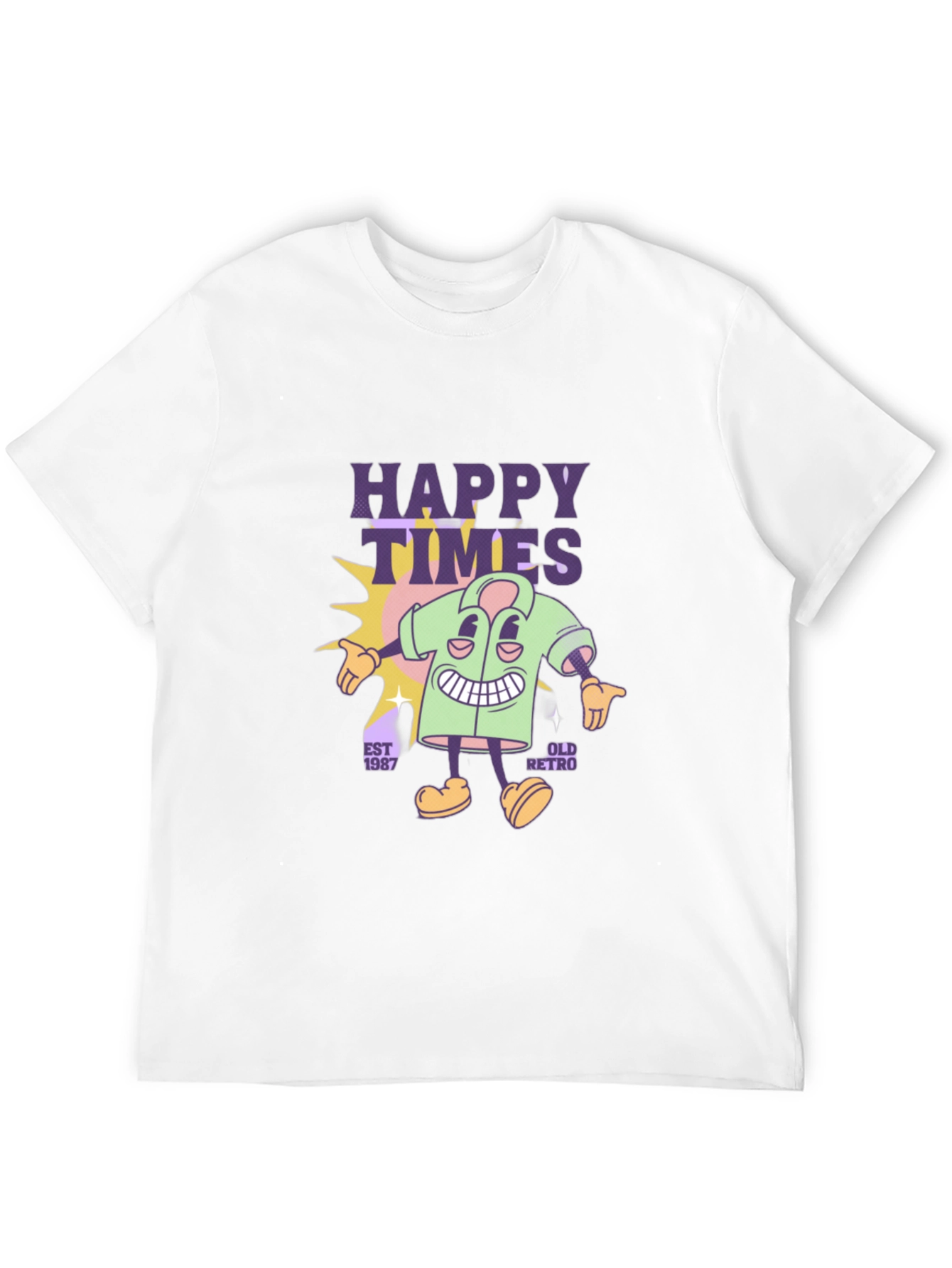 Happy Times Retro Graphic Tee