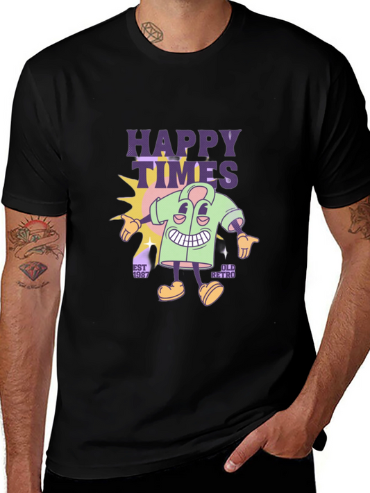 Happy Times Retro Graphic Tee